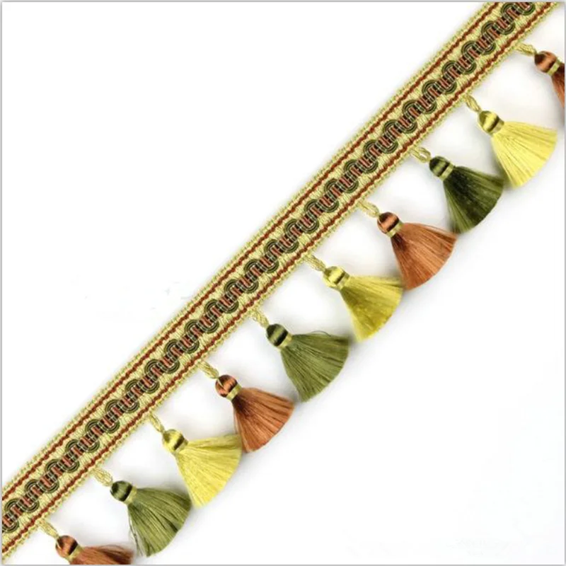 Factory Wholesale Decorative Curtain Tassel Fringe