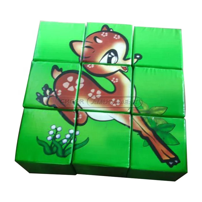 Игра раннего детства, кирпичи оленя, мягкая игра, Cheer