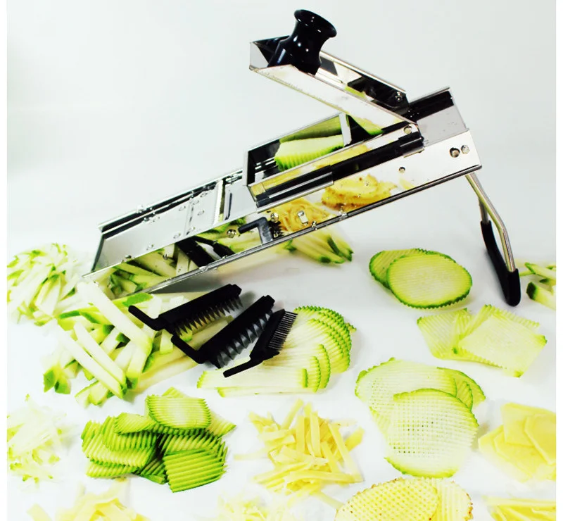 Shule из нержавеющей стали нового типа, коммерческий слайсер для овощей и фруктов