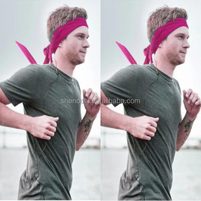 Head Tie &Tie Headband - Keep Sweat & Hair Out of Your Face for Running, Working Out, Tennis, Karate,Pirates