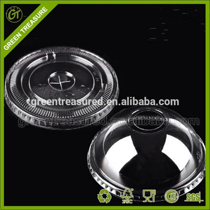 Transparent-dome-and-flat-cold-drinking-plastic