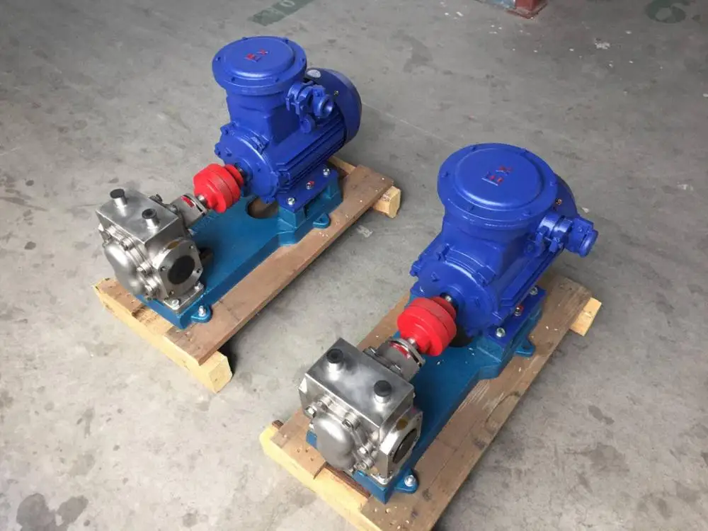 heat preservation electric bitumen gear pump Resin pump detergent transfer pump