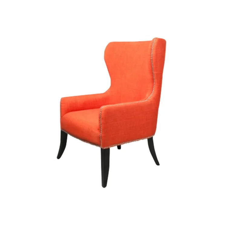 
Comfortable solid wood Modern High Back Wing Chairs 