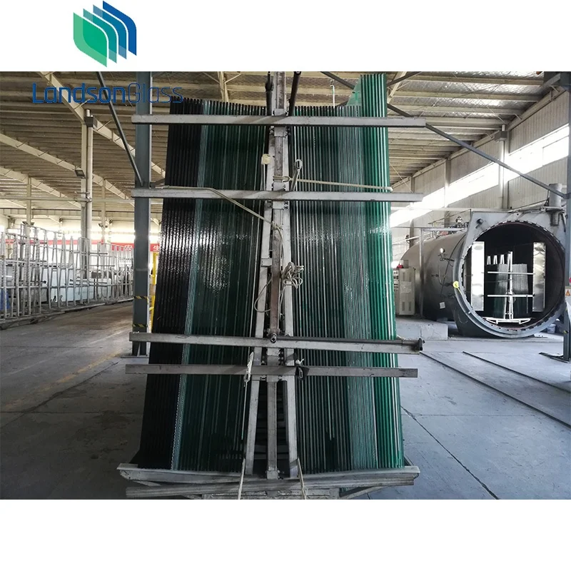 Clear Laminated Glass Pvb Interlayer 6.38mm 6mm