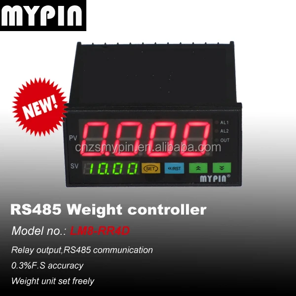 MYPIN large weighing scales platform scale RS485 load cell indicator(model LM8-RR4D)