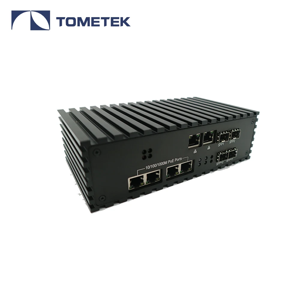 Low power x86 3865U barebone mini pc with 10GB SFP+ for VPN gateway