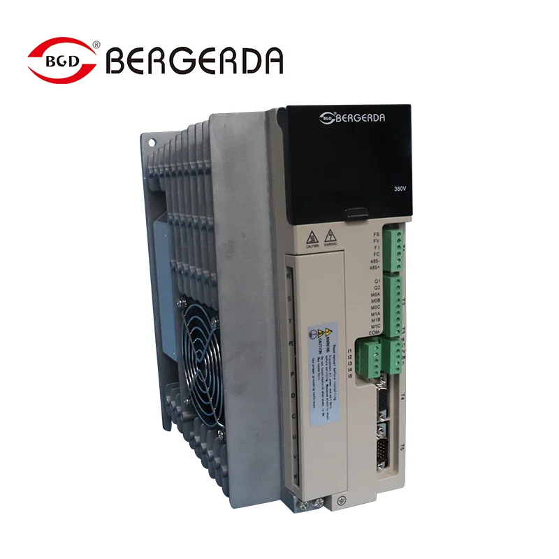 Driver Induction asynchronous servo motor+servo drive,With RS485 communication function 8000RPM with cables