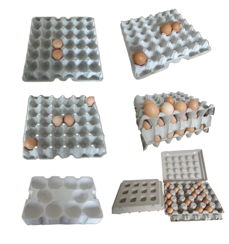 Pulp Moulding Process Type and Egg Use 6 hole /12 hole paper egg tray production line