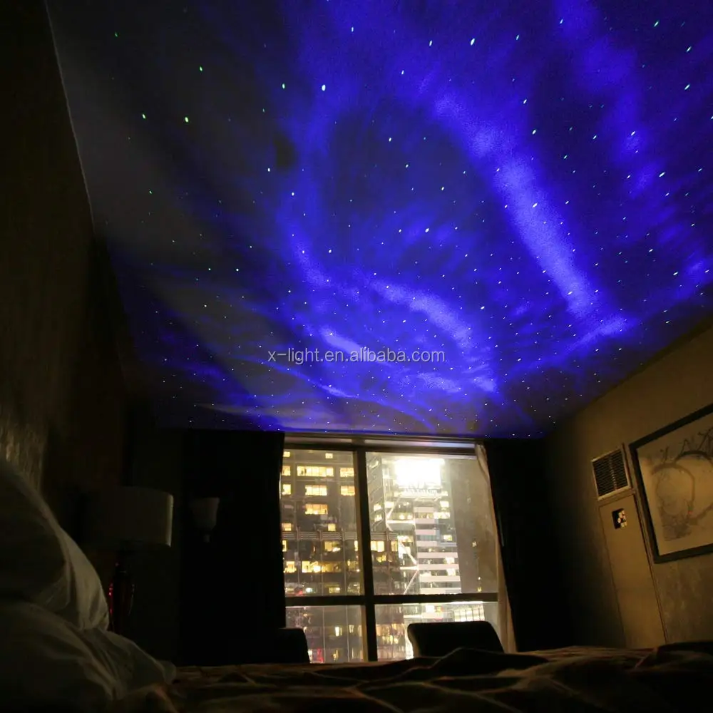New 5 in 1 kids bedroom night light aurora star  projector table lamps sky 3ds switch atmosphere with 8 white noises