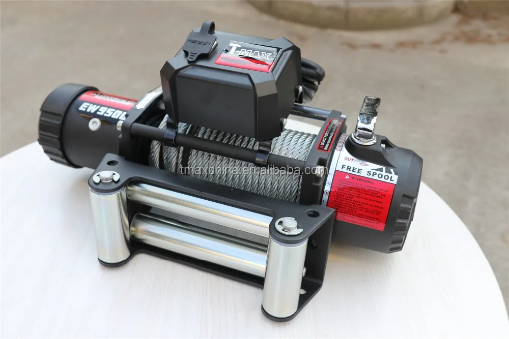 T-MAX musclelift 12V 24V 9500 lbs для тяжелых условий эксплуатации электрическая