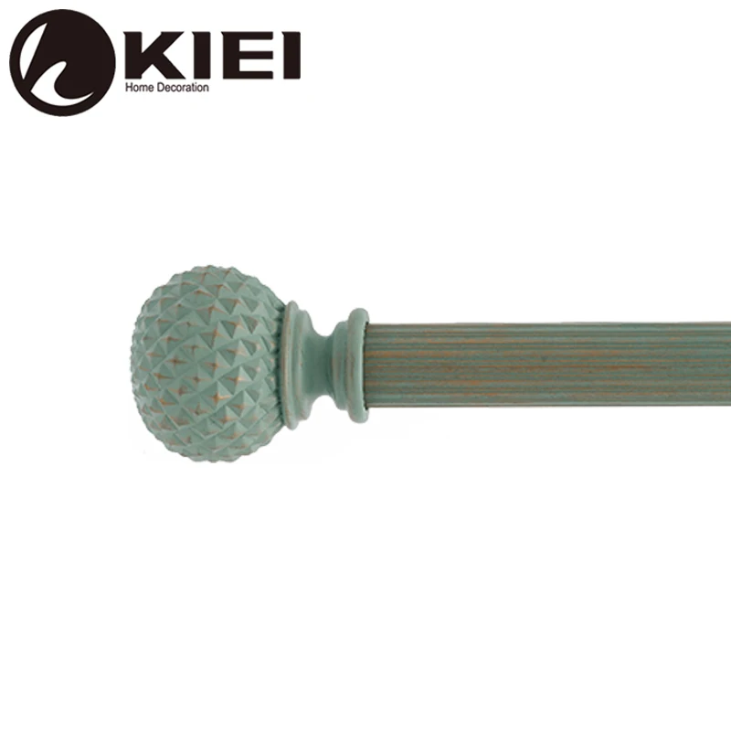 
Curtain Rod Set Poles Pipe Curtains Wholesale Iron Steel Plastic Acrylic Tension Rod for Drapery Hardware Room Decoration 