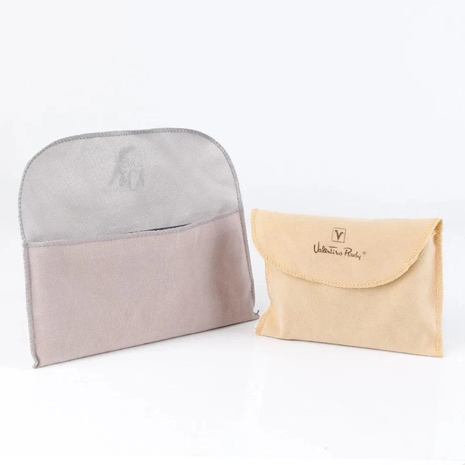 Мягкая велюровая Сумка-конверт для кожаных кошельков с защитой от пыли