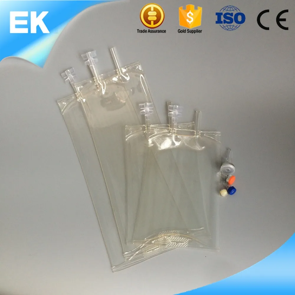 Одноразовые 1000 мл пустой IV мешок
