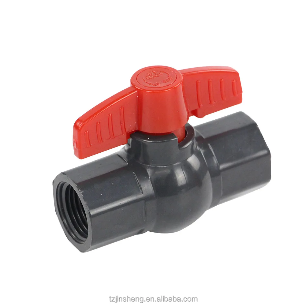 JS Irrigation PVC Octagon Ball Valve With Thread