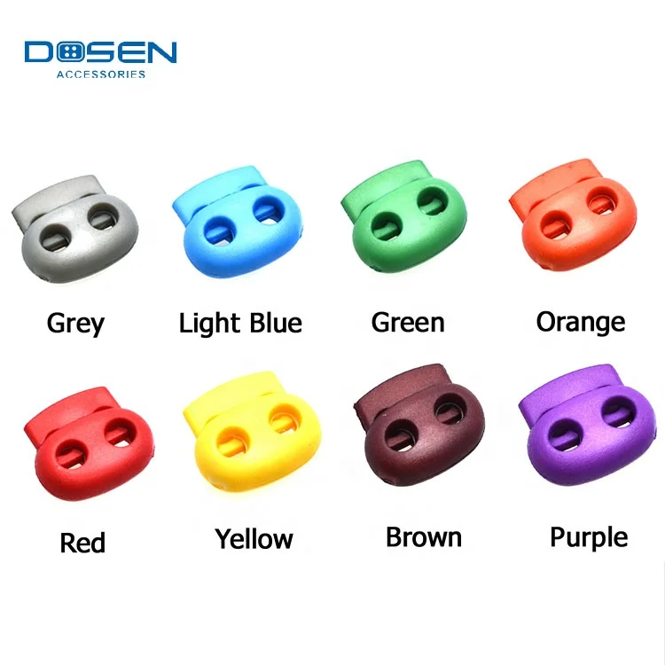 Colorful Fasten draw Cord lock End Stopper for Garment