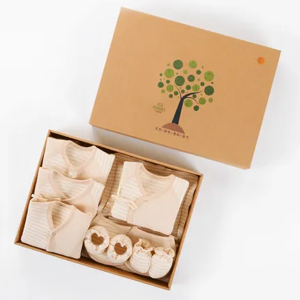 China Factory Wholesale Cheap Price Kraft Cardboard Gift Paper Box for Baby Shower/Clothes/Bed Sheet/Dolls Toys with Handle Bag