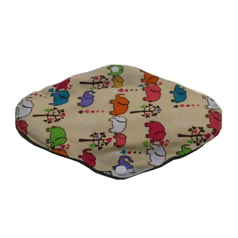 Печать, цвета на выбор, для детей 2, слой микрофибры внутренний бамбуковый уголь ткань гигиенические прокладки Ткань тампон ткань гигиенические прокладки 18*25 см