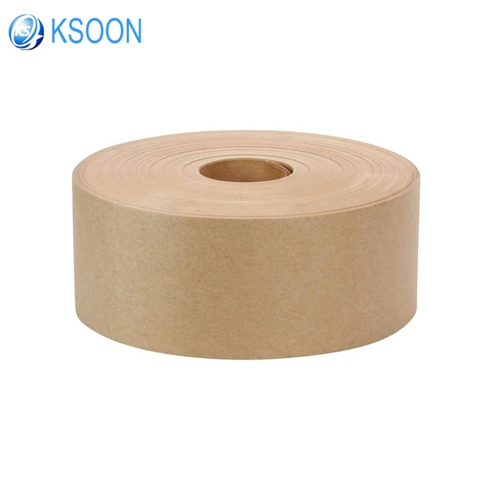 Water Activate Gum Kraft Paper Gummed Tape