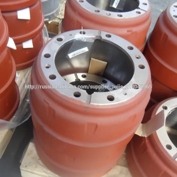 высокое качество литья тормозные барабаны для грузовых автомобилей, чугуна тяже