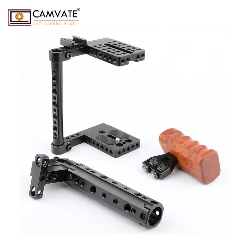 CAMVATE установка камеры w/верхнюю ручку штатив пластина для Canon Nikon Panasonnic