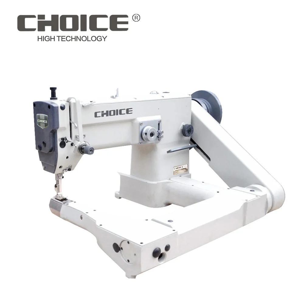 Golden Choice GC1027 Upper&lower feed off the arm single needle small hook industrial zigzag sewing machine