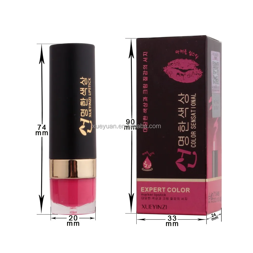 
XUEYINZI hot new products for 2016 colour pop lipstick 