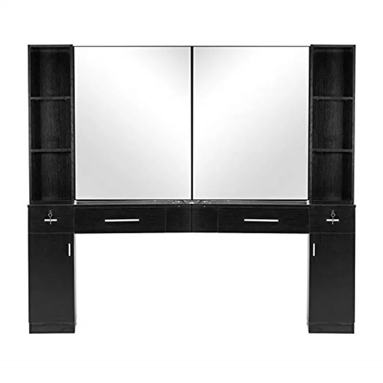 Горячая Распродажа парикмахерский паб настенное крепление для укладки волос Парикмахерское зеркало комплект оборудования