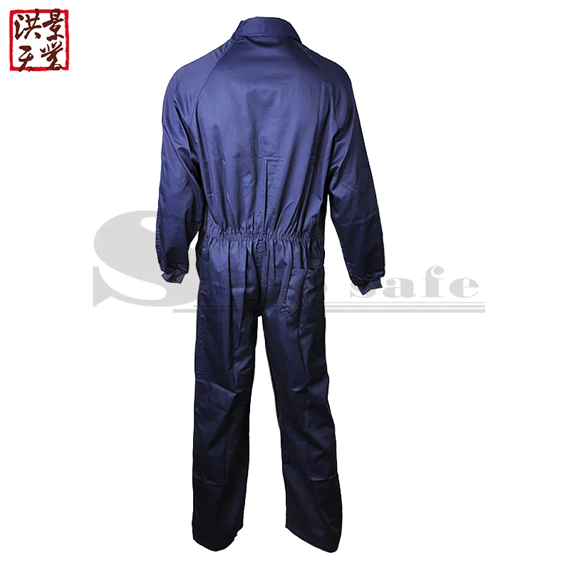 Высококачественный мужской комбинезон на молнии, мужской Рабочий Комбинезон