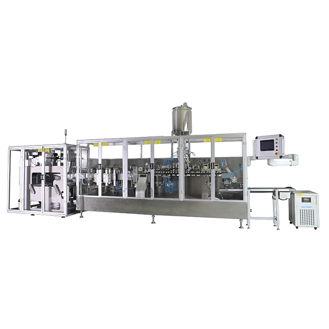 Automatic Horizontal FFS Irregular Shaped Doypack Form Fill And Seal Packing Machine