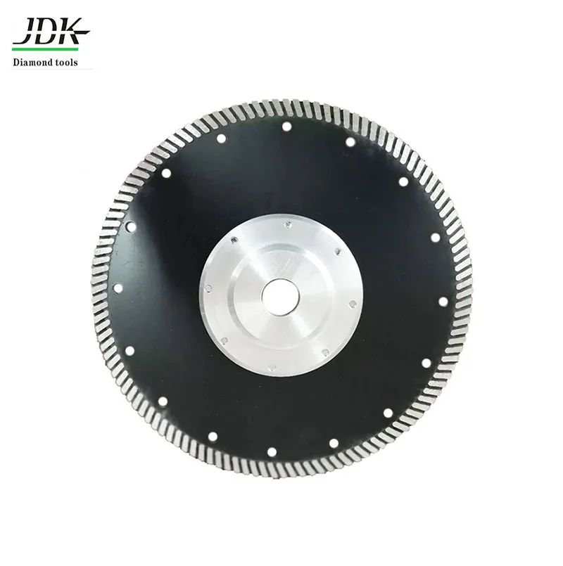 Granite sintered fine tooth turbine blade circular saw blade for granite