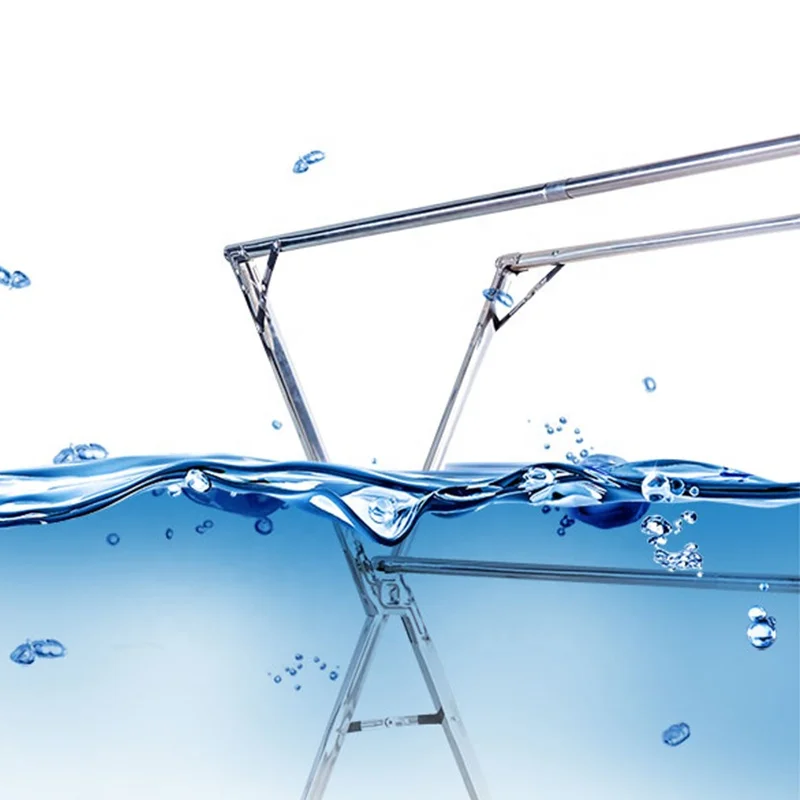 WN-3216 Foldable Clothes air dryer metal material Clothes hanger stand cloth drying rack