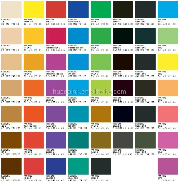 Fast setting, high quality and vivid colors Pantone colors commercial sheetfed offset printing inks