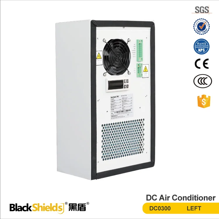 BlackShields manufacturers DC 48V 300W small outdoor telecom cabinet type rittal cabinet air conditioner price