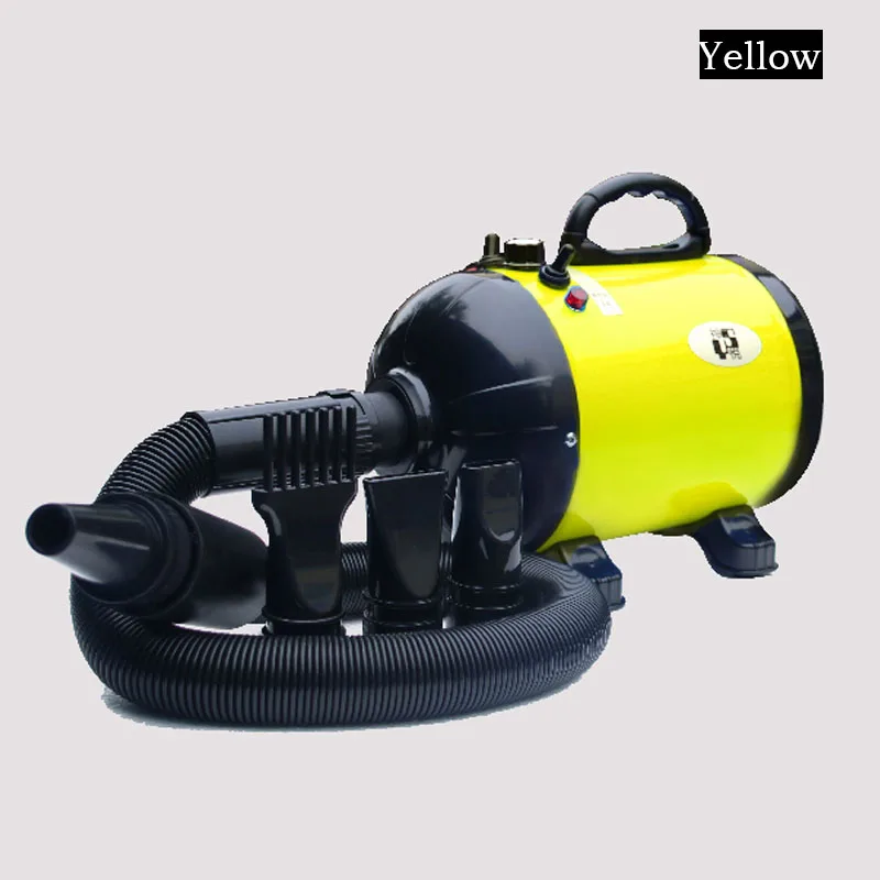 Желтая бутылка для воды для груминга домашних животных, воздуходувка, автоматическая сушилка для собак