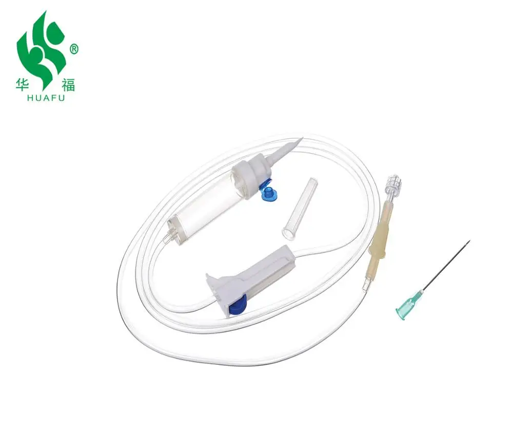 Disposable Medical Supplies Professional Manufacturer Infusion Set with Luer Slip or Luer Lock