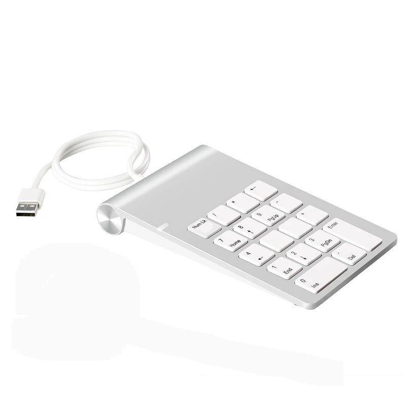 Rocketek 18 клавиш USB 2,0 Цифровая клавиатура 18 клавиш для цифровой клавиатуры Ультратонкая цифровая панель для компьютера ПК ноутбука