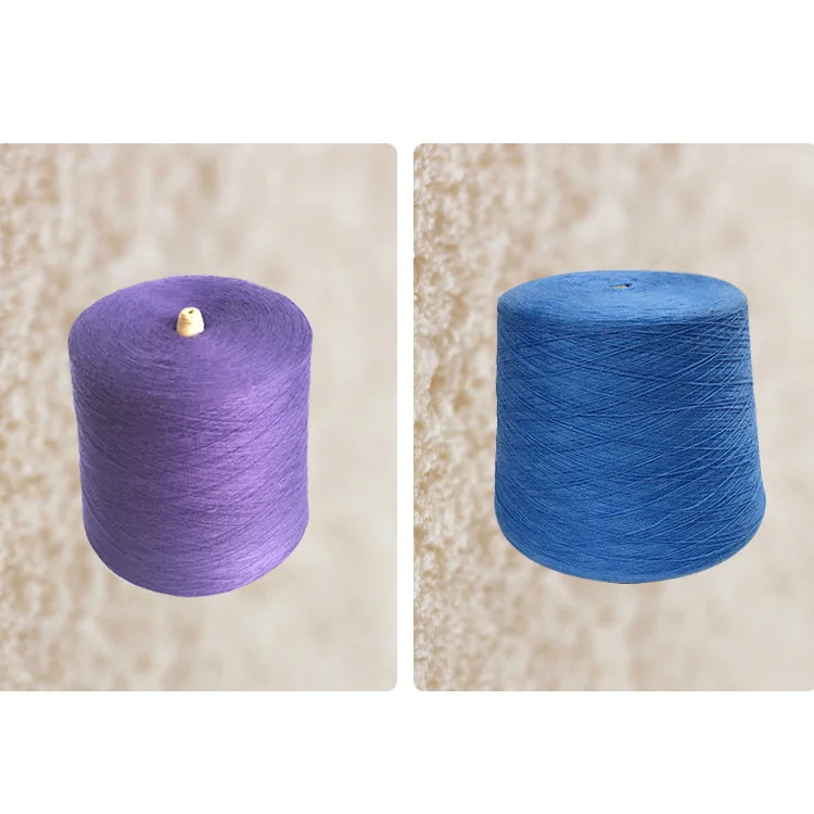 
China Most Competitive 2/28 2/32 Nm 100% Spun Polyester Yarn Price 