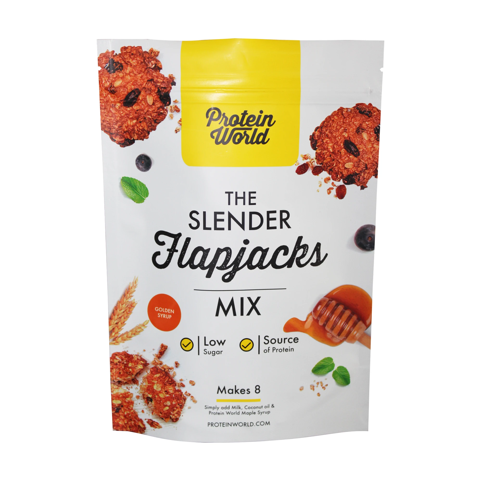 Zip bag custom digital printing plastic aluminum foil stand up pouch for pancake