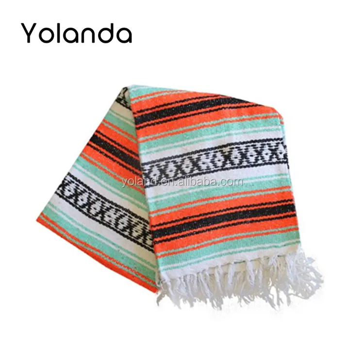 Cheap Super Soft Large Size Mexican Blankets Wholesale
