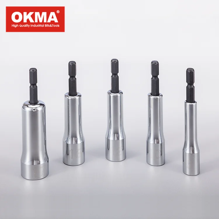 Table top 3/4 drive metric impact socket set