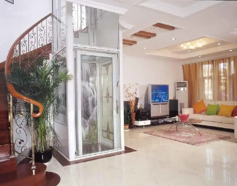
OTSE small villa elevator for homes, 250kg 3 or 4 person small home machine room less lift elevator 