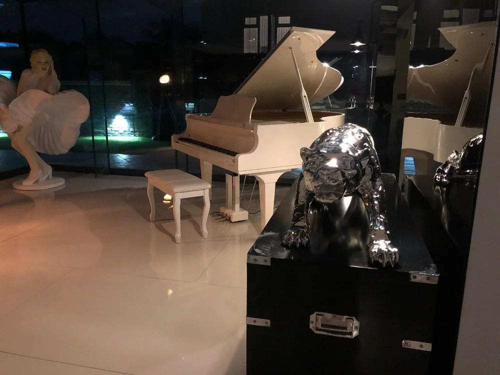 6 feet depth 88 keys Digital Grand Piano