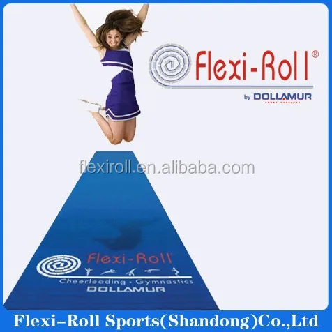 Dollamur Gym rolling Mat/high quality gymnastics equipment/carpet fitness mat