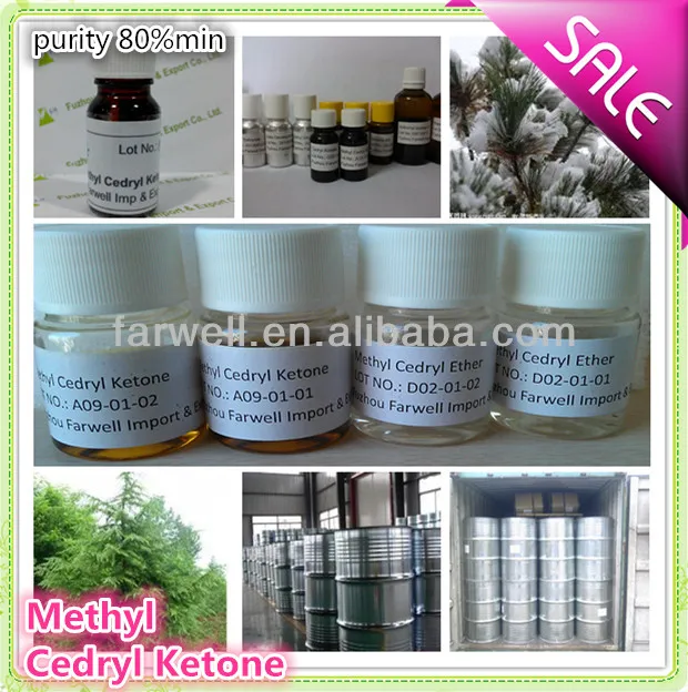 Farwell метил cedryl кетон используется в парфюмерии и ароматов( ацетил cedrene) кас