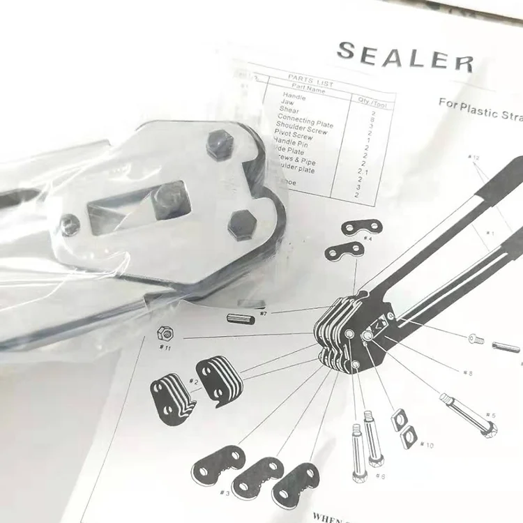 
pp/pet band strapping sealer 