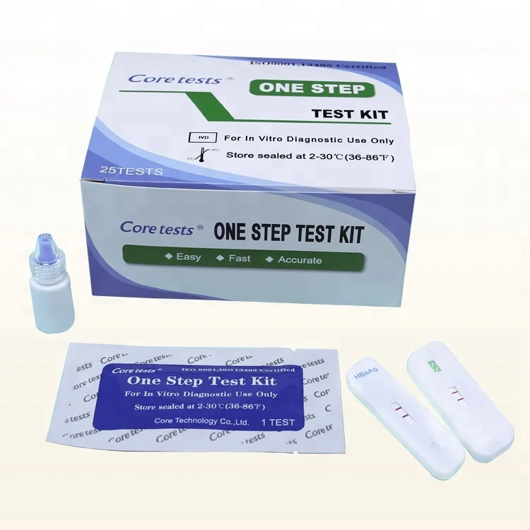 
High Quality Professional Detection Infectious Home Rapid Hepatitis B Test Kit 