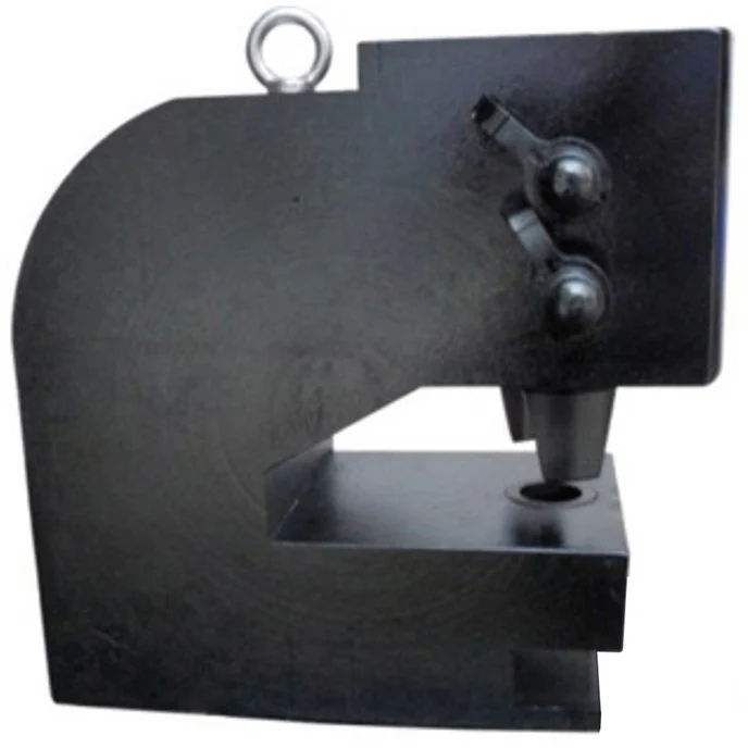 200 ton hydraulic hole punch CH-200 portable hydraulic puncher machine punching to 30mm thickness in mild steel, Jeteco tools