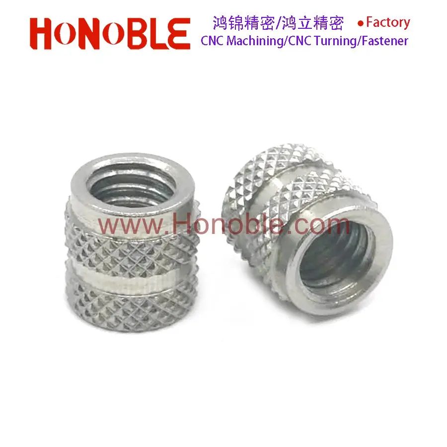 Stainless steel Brass ITB/ITC Molded-in M4 M5 M6 threaded brass insert nuts