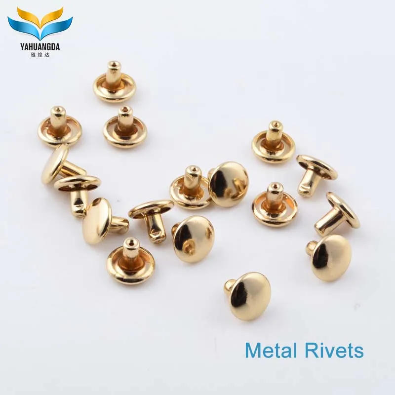 custom metal decorative handbag button rivets