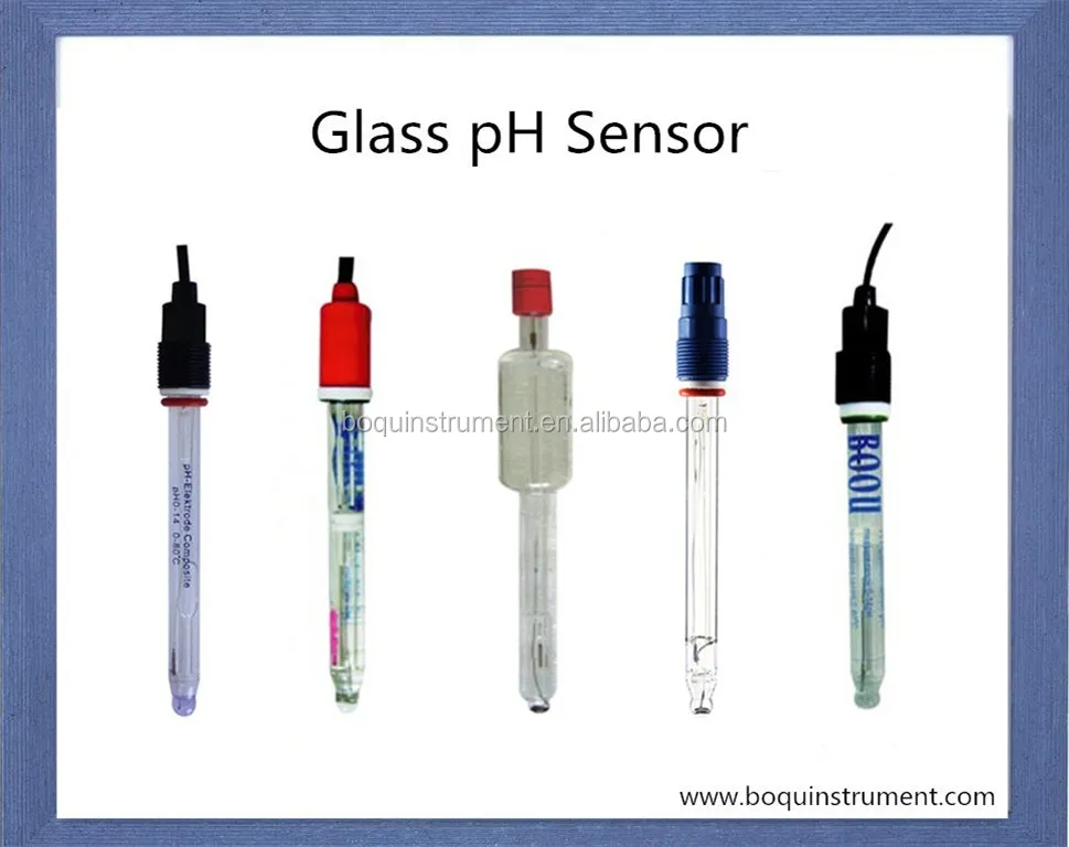 Gpe800 очистки промышленных сточных вод стекло рн-метр зонд онлайн рн-электроды датчик